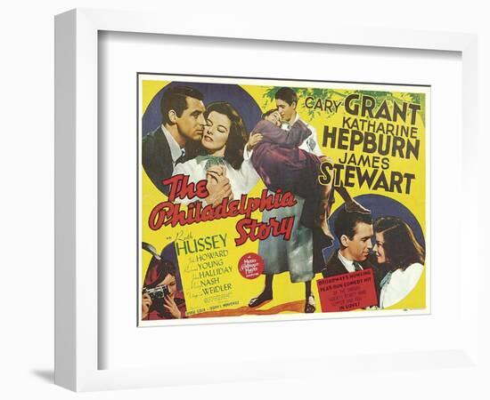 The Philadelphia Story, 1940-null-Framed Art Print