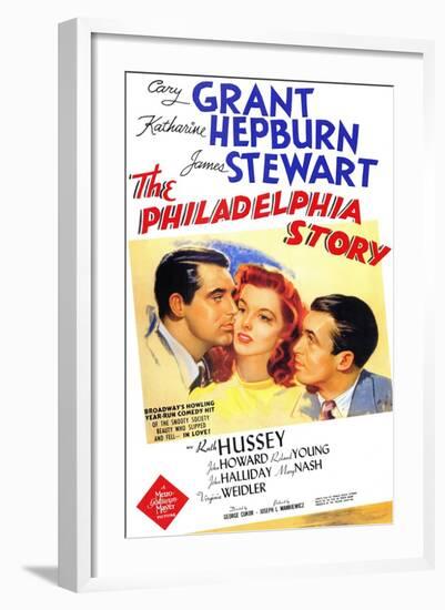 The Philadelphia Story, 1940-null-Framed Art Print