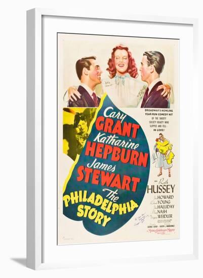 The Philadelphia Story, 1940-null-Framed Art Print