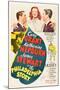 The Philadelphia Story, 1940-null-Mounted Art Print