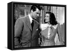 The Philadelphia Story, Cary Grant, Katharine Hepburn, 1940-null-Framed Stretched Canvas