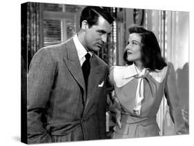 The Philadelphia Story, Cary Grant, Katharine Hepburn, 1940-null-Stretched Canvas