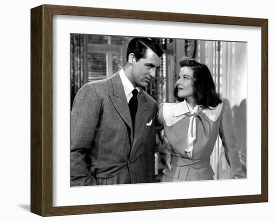 The Philadelphia Story, Cary Grant, Katharine Hepburn, 1940-null-Framed Photo