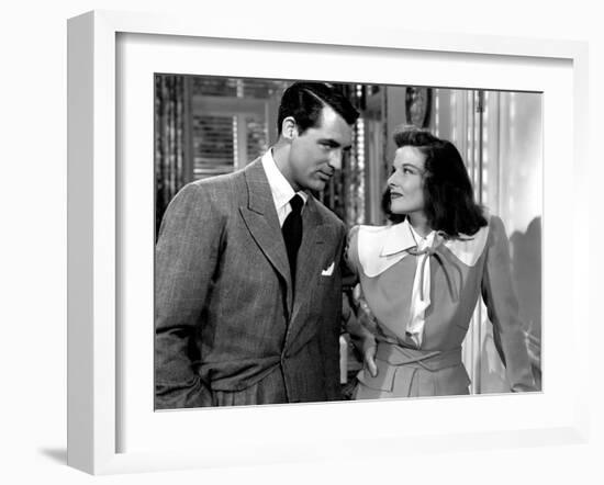 The Philadelphia Story, Cary Grant, Katharine Hepburn, 1940-null-Framed Photo