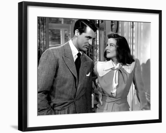 The Philadelphia Story, Cary Grant, Katharine Hepburn, 1940-null-Framed Photo