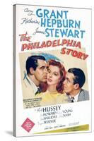 The Philadelphia Story, Cary Grant, Katharine Hepburn, James Stewart, 1940-null-Stretched Canvas