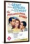 The Philadelphia Story, Cary Grant, Katharine Hepburn, James Stewart, 1940-null-Framed Art Print