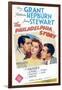 The Philadelphia Story, Cary Grant, Katharine Hepburn, James Stewart, 1940-null-Framed Art Print