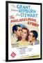 The Philadelphia Story, Cary Grant, Katharine Hepburn, James Stewart, 1940-null-Framed Art Print