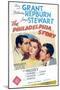 The Philadelphia Story, Cary Grant, Katharine Hepburn, James Stewart, 1940-null-Mounted Premium Giclee Print