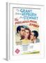 The Philadelphia Story, Cary Grant, Katharine Hepburn, James Stewart, 1940-null-Framed Art Print