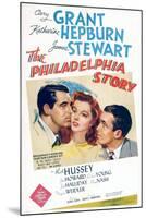 The Philadelphia Story, Cary Grant, Katharine Hepburn, James Stewart, 1940-null-Mounted Art Print