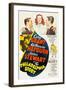 The Philadelphia Story, Cary Grant, Katharine Hepburn, James Stewart, 1940-null-Framed Art Print