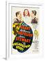 The Philadelphia Story, Cary Grant, Katharine Hepburn, James Stewart, 1940-null-Framed Art Print