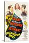 The Philadelphia Story, Cary Grant, Katharine Hepburn, James Stewart, 1940-null-Stretched Canvas