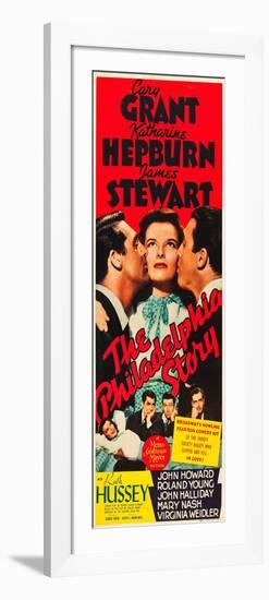 The Philadelphia Story, Cary Grant, Katharine Hepburn, James Stewart, 1940-null-Framed Premium Giclee Print