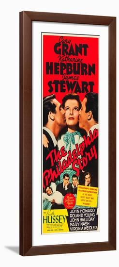 The Philadelphia Story, Cary Grant, Katharine Hepburn, James Stewart, 1940-null-Framed Premium Giclee Print