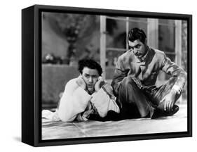 The Philadelphia Story, James Stewart, Cary Grant, 1940-null-Framed Stretched Canvas