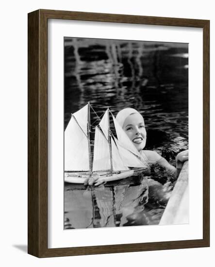 The Philadelphia Story, Katharine Hepburn, 1940-null-Framed Photo