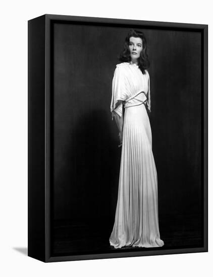 The Philadelphia Story, Katharine Hepburn at the Time of the Stage Production, 1940-null-Framed Stretched Canvas