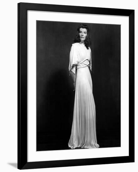 The Philadelphia Story, Katharine Hepburn at the Time of the Stage Production, 1940-null-Framed Photo