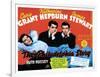 The Philadelphia Story, Katharine Hepburn, Cary Grant, James Stewart, 1940-null-Framed Art Print