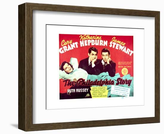 The Philadelphia Story - Lobby Card Reproduction-null-Framed Art Print