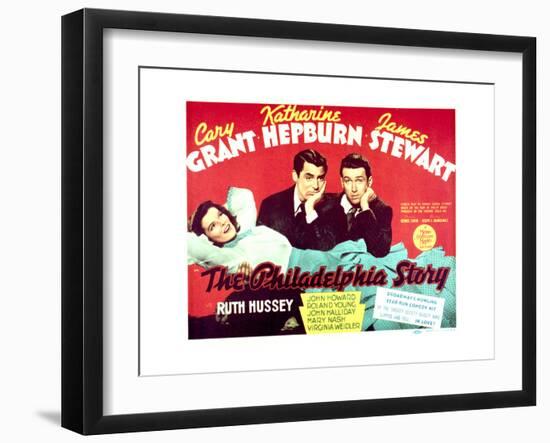 The Philadelphia Story - Lobby Card Reproduction-null-Framed Art Print