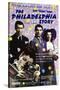 The Philadelphia Story, UK Movie Poster, 1940-null-Stretched Canvas