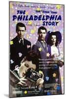 The Philadelphia Story, UK Movie Poster, 1940-null-Mounted Art Print