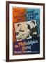 The Philadelphia Story, UK Movie Poster, 1940-null-Framed Art Print