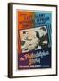 The Philadelphia Story, UK Movie Poster, 1940-null-Framed Art Print