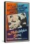 The Philadelphia Story, UK Movie Poster, 1940-null-Framed Stretched Canvas