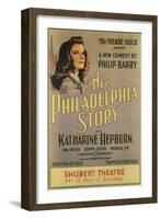 The Philadelphia Story-null-Framed Art Print