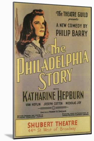 The Philadelphia Story-null-Mounted Art Print