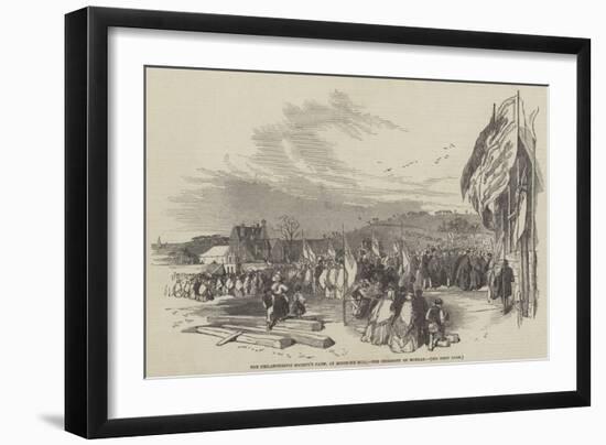 The Philanthropic Society's Farm, at Redstone Hill, the Ceremony on Monday-null-Framed Giclee Print