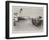 The Philippine Crisis, a Street in Iloilo, Captured by the United States Forces on 11 February-null-Framed Giclee Print