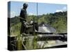 The Philippine Marine Battalion Landing Team Fire the Weapons System of a Light Armored Vehicle 300-Stocktrek Images-Stretched Canvas