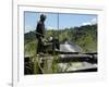 The Philippine Marine Battalion Landing Team Fire the Weapons System of a Light Armored Vehicle 300-Stocktrek Images-Framed Photographic Print