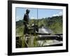 The Philippine Marine Battalion Landing Team Fire the Weapons System of a Light Armored Vehicle 300-Stocktrek Images-Framed Photographic Print