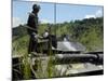 The Philippine Marine Battalion Landing Team Fire the Weapons System of a Light Armored Vehicle 300-Stocktrek Images-Mounted Photographic Print