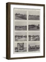 The Philippine Trouble, the Damage to the Manila Railway-null-Framed Giclee Print