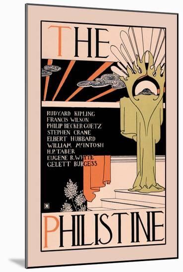 The Philistine-Dwight Ripley Collin-Mounted Art Print