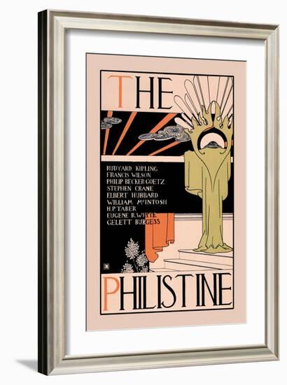 The Philistine-Dwight Ripley Collin-Framed Art Print