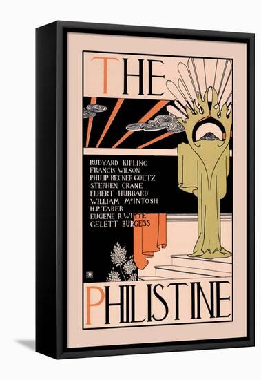The Philistine-Dwight Ripley Collin-Framed Stretched Canvas