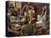 The Philistines visit Delilah - Bible-James Jacques Joseph Tissot-Stretched Canvas