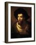 The Philosopher, 1650-Rembrandt van Rijn-Framed Giclee Print