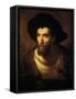 The Philosopher, 1650-Rembrandt van Rijn-Framed Stretched Canvas