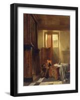 The Philosopher, 1844-Hubertus van Hove-Framed Giclee Print