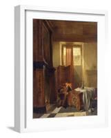 The Philosopher, 1844-Hubertus van Hove-Framed Giclee Print